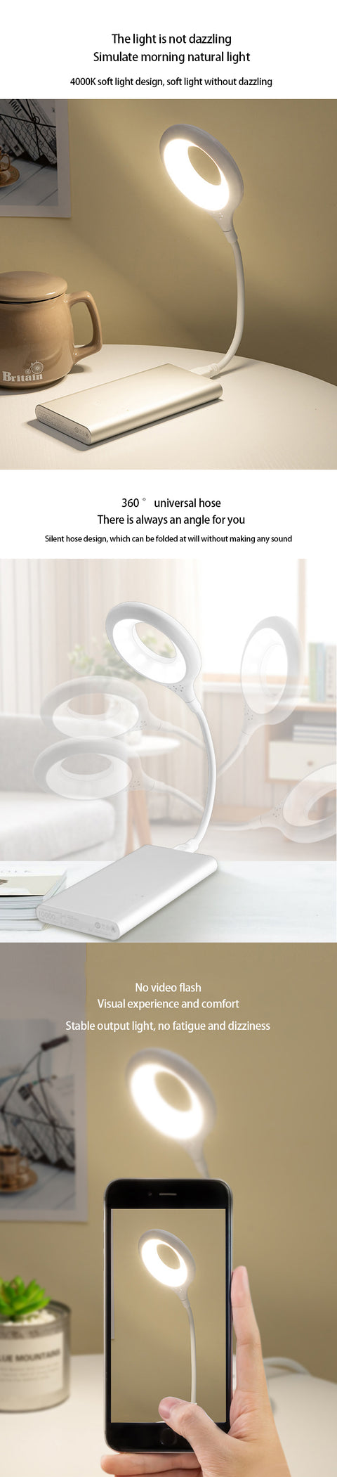 Smart Voice Control USB Light